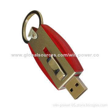 Promotional Metal USB Flash Drive, Your Logo and Upload Data Welcomed, Full Capacity from 1-64GB